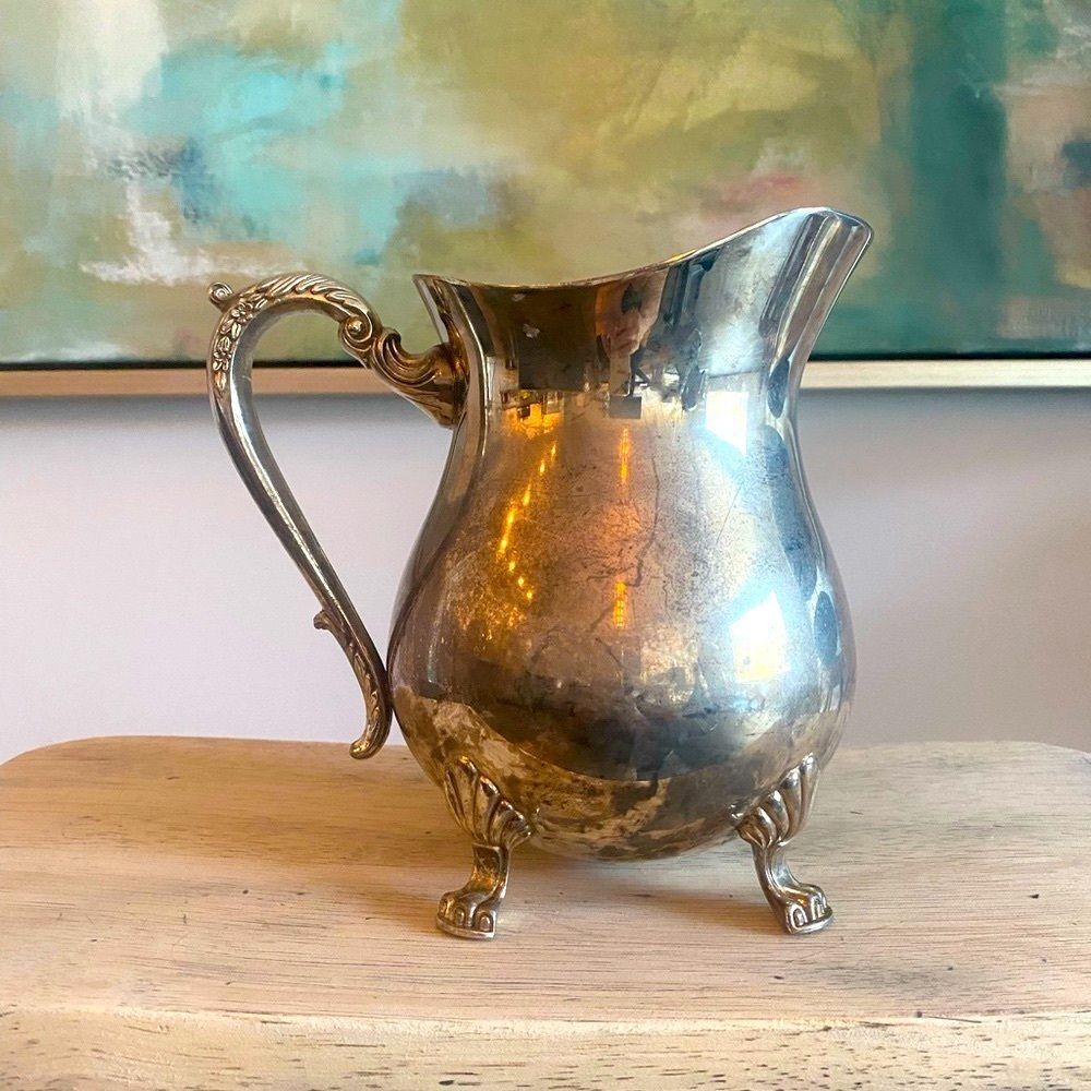 Vintage Silver Plated 7.25 x 7.75” - good vintage condition